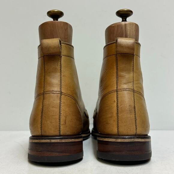 NEW HEELS Rancourt & Co. x Helm Hollis Boot Natural Made in Maine USA 9.5 D main image 5